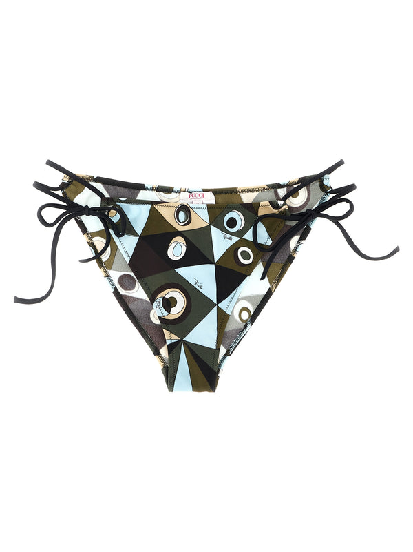 Emilio Pucci 80% Polyamide bikini bottoms in multicolor