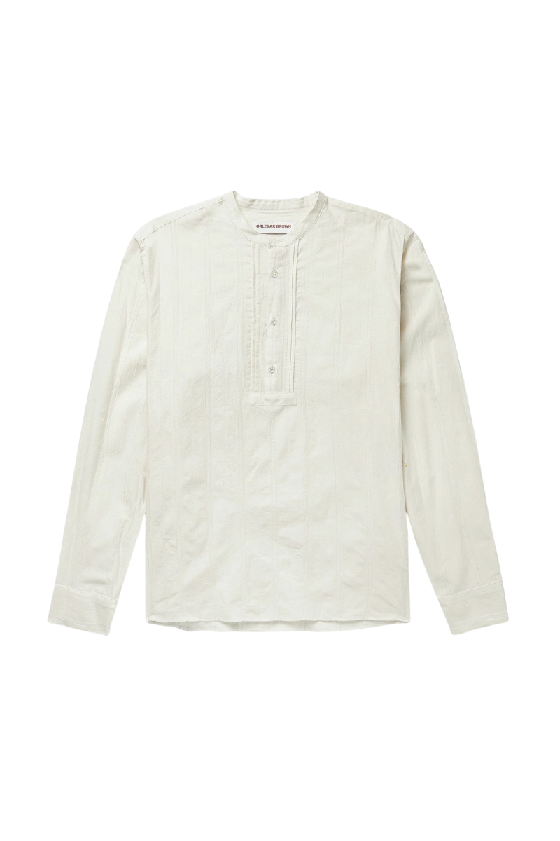 Orlebar Brown 100% Cotton shirt in white