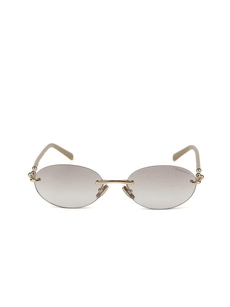 Tiffany TF3104D Metal frame sunglasses in gold
