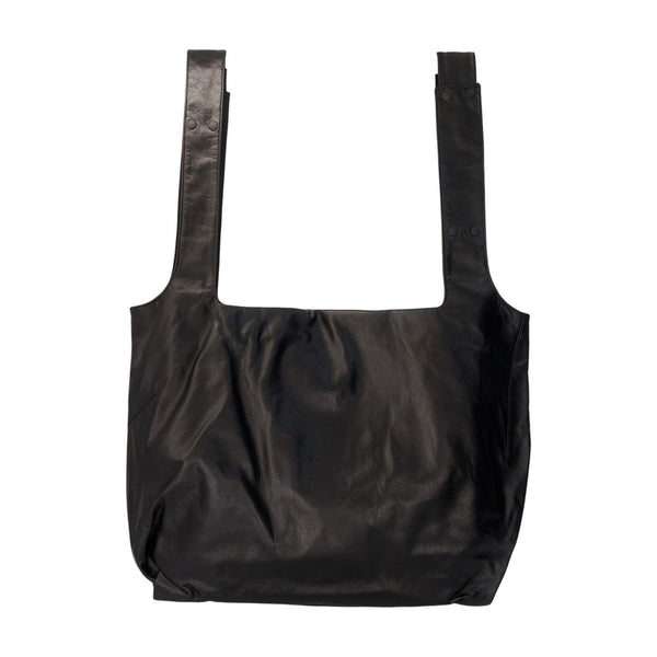 Rev Dot Purse - Yohji Yamamoto Leather Black Cowhide Bags / Handbags-purses