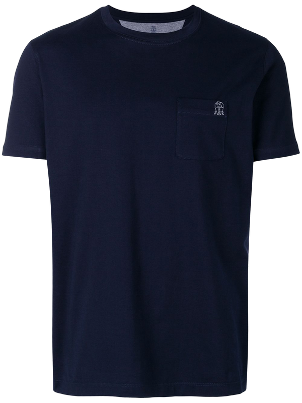 Brunello Cucinelli Cotton t-shirt in navy