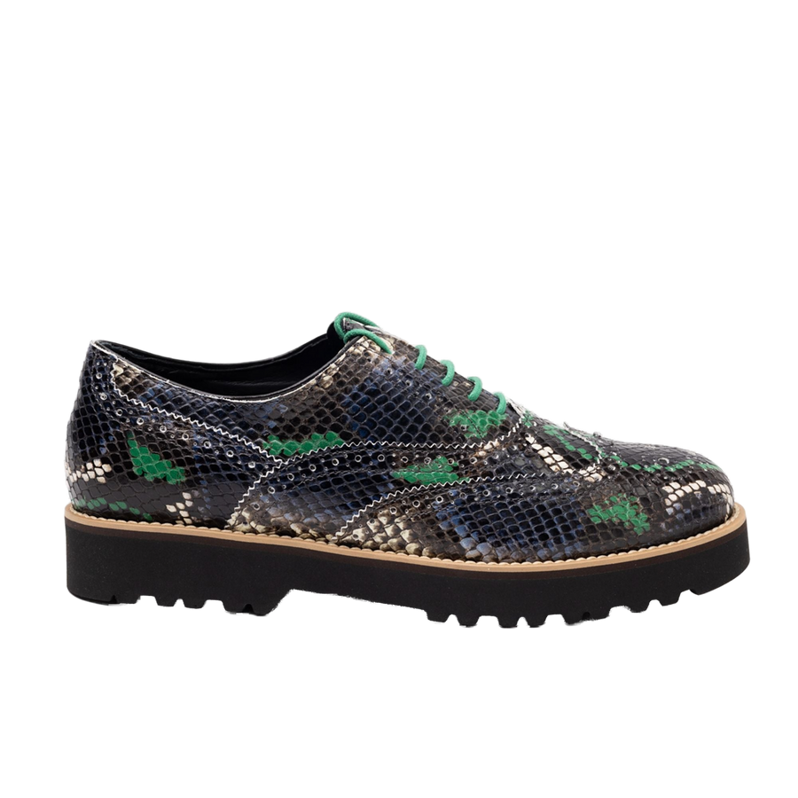 Hogan oxford shoe in black