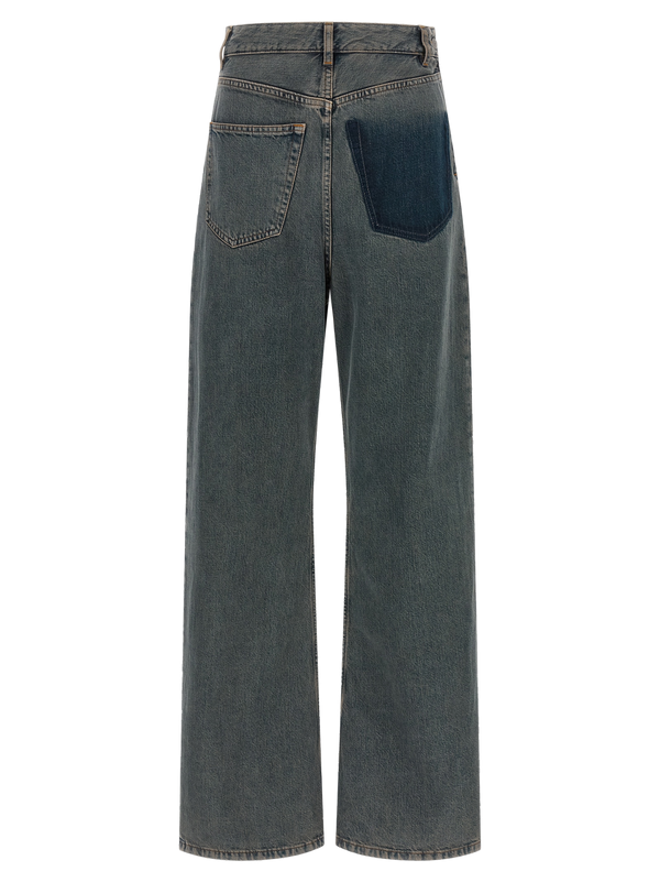MM6 Maison Margiela 100% Cotton jeans in gray