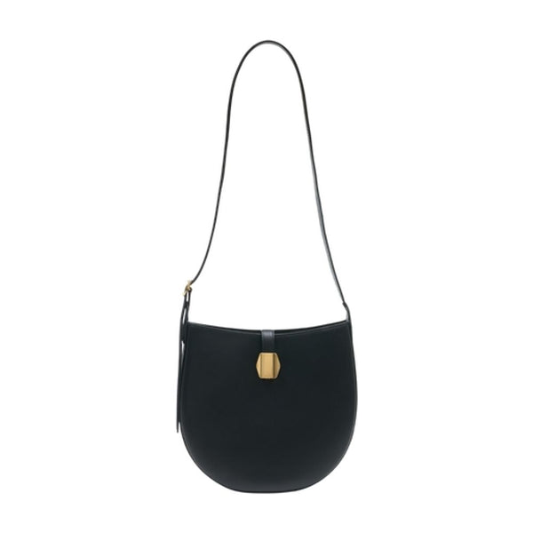 Officine Generale Cowhide crossbody bag in black