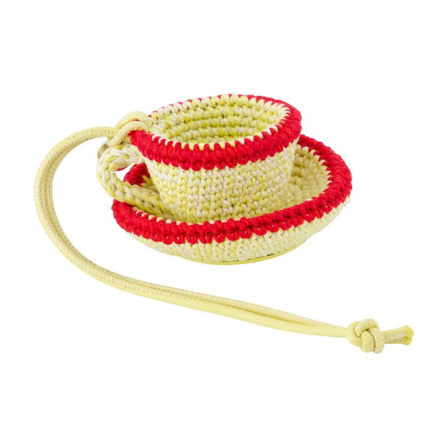J.W. Anderson Cotton hair band in yellow