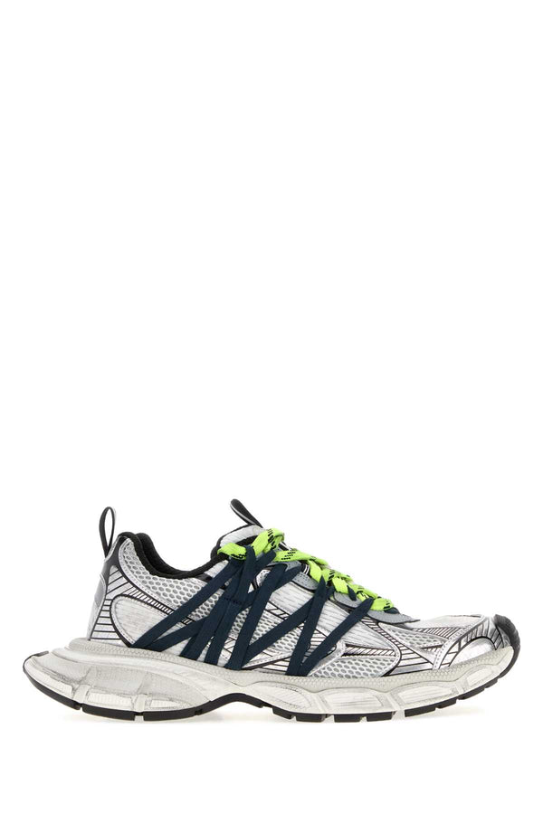 Balenciaga Exterior: 100% Mesh 100% Rubber Interior: 100% Fabric Sole: Rubber sneaker in gray