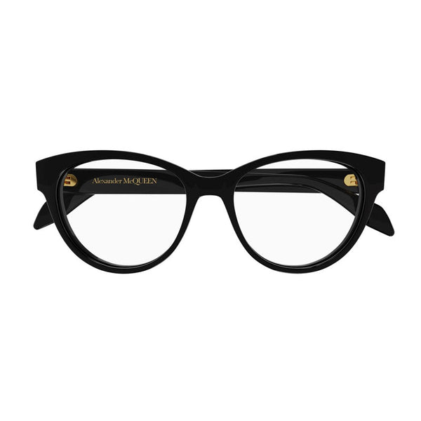 Alexander McQueen AM0359O001 eyeglasses in black
