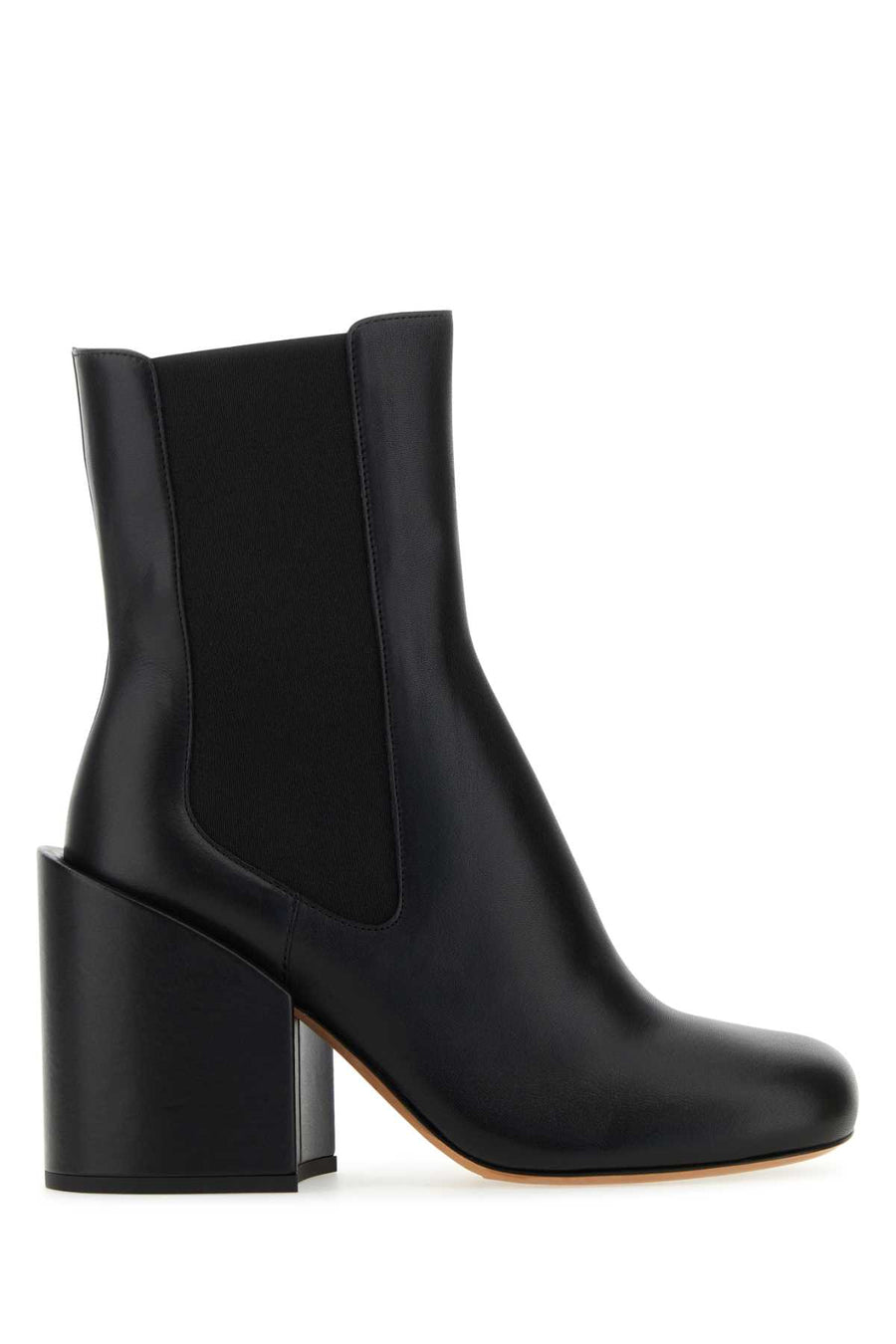 Sportmax Etra Exterior: 100% Leather ankle boot in black