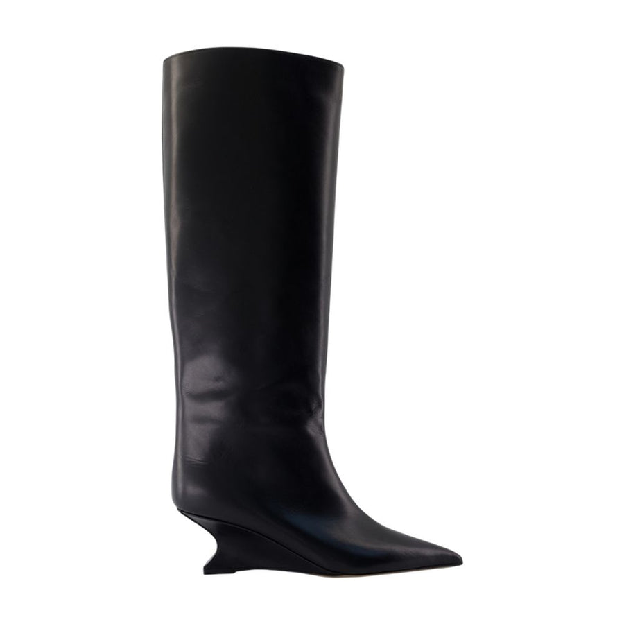 Paris Texas Leather boot in black