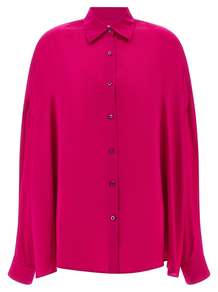 Dries Van Noten 100% Silk blouse in pink