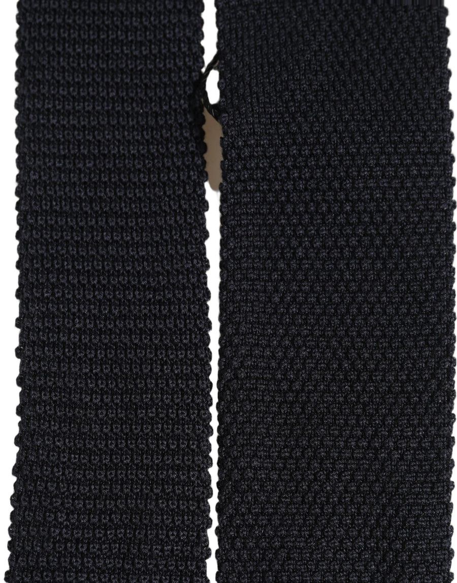 Dolce & Gabbana 100% Silk necktie in black