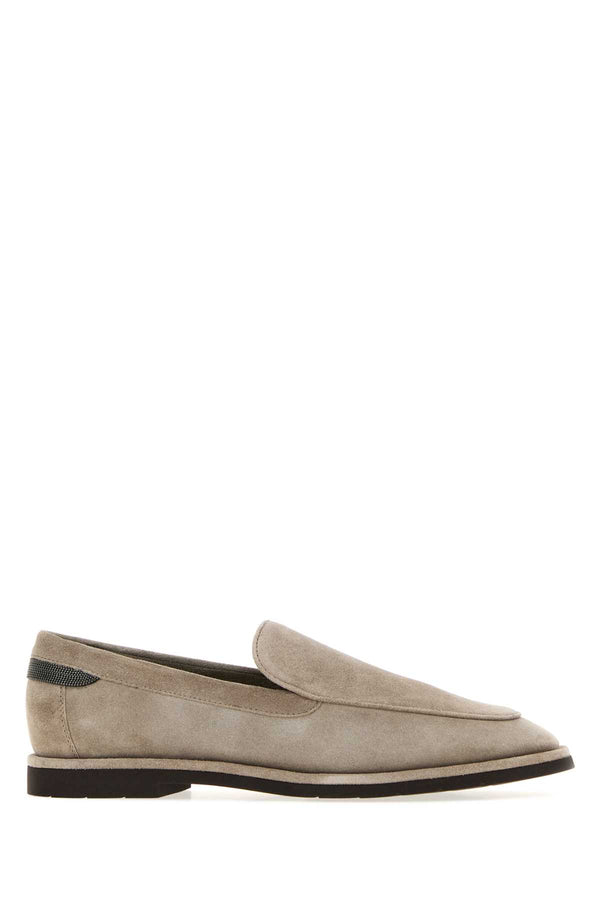 Sand Suede Loafers Ice Mocassini