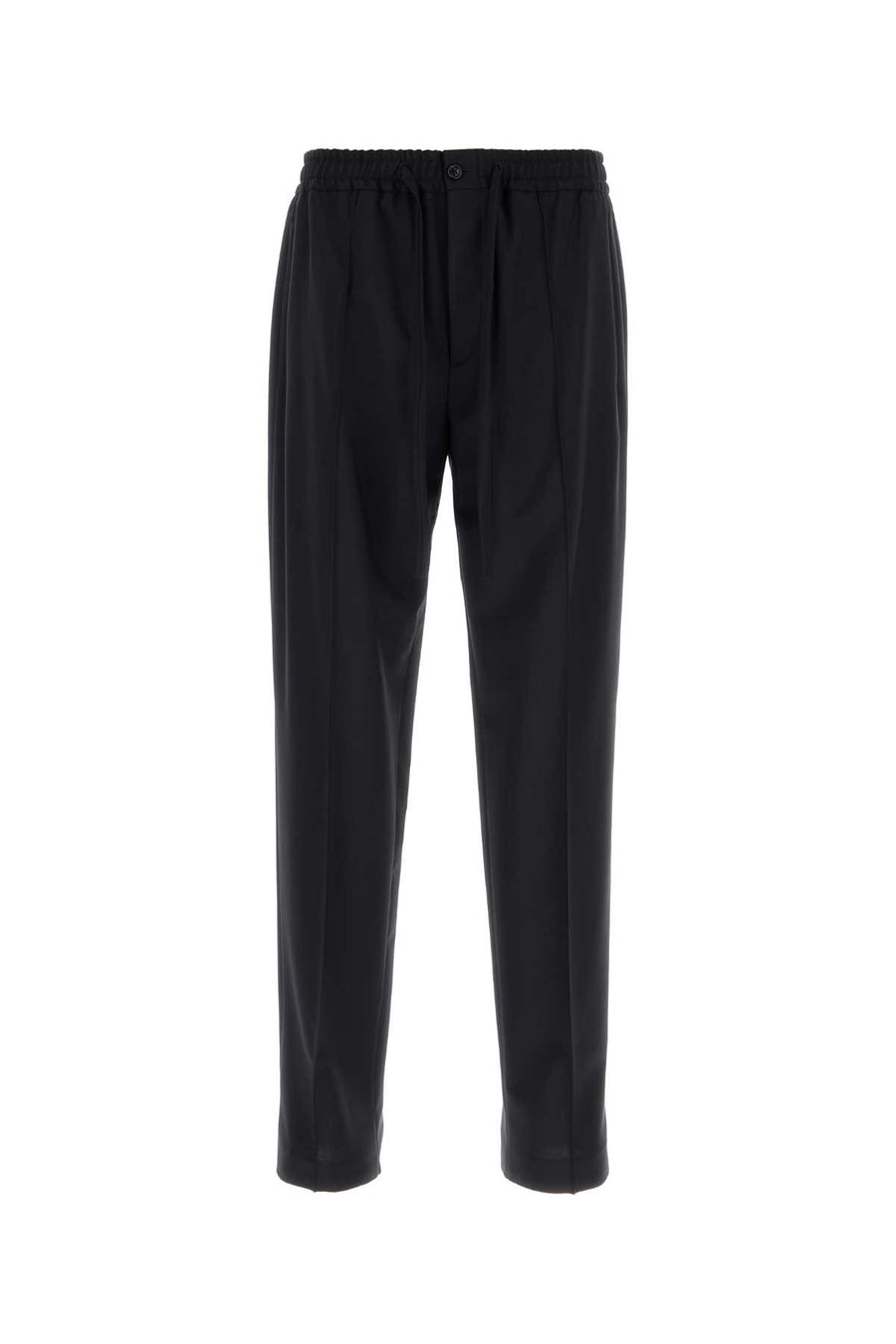 Valentino Garavani Ricamo 16% wool trousers in navy