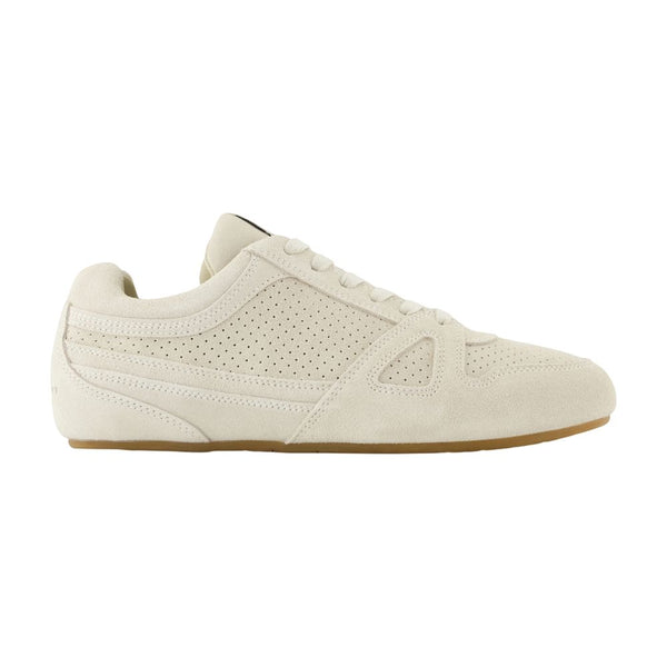 Isabel Marant Calfskin sneaker in white