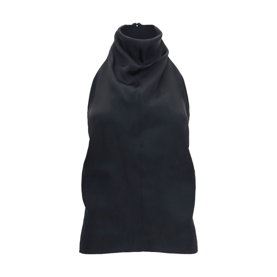 Khaite 65% Acetate tank top in black