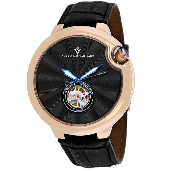 Christian Van Sant Stainless steel case watch in rose gold