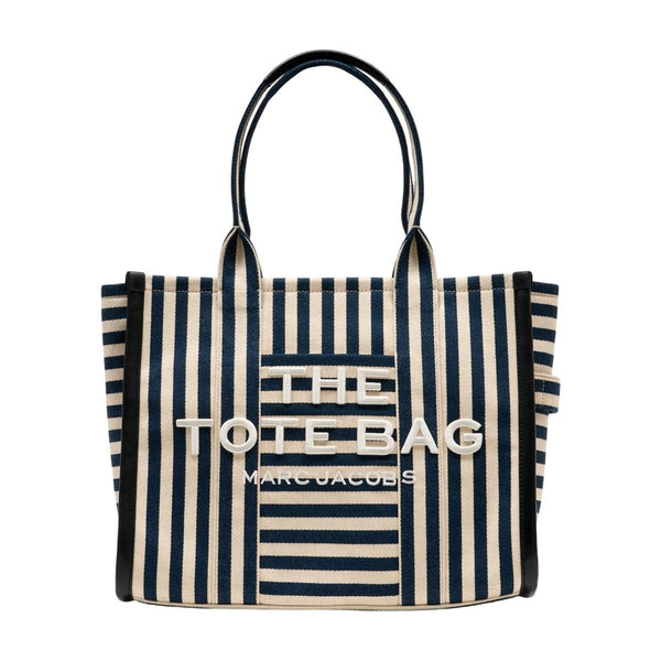 Marc Jacobs Cotton tote bag in navy