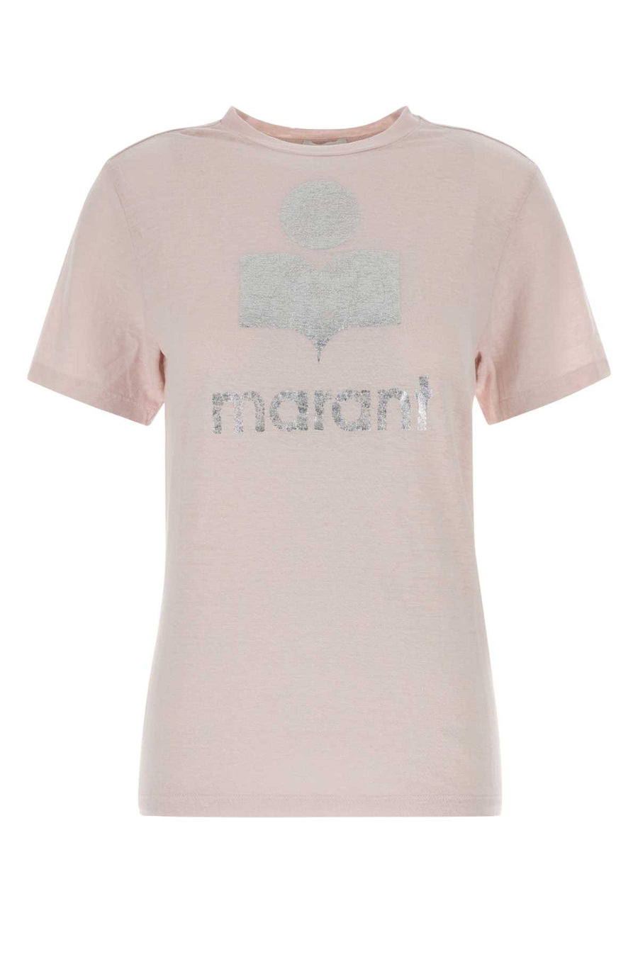 Isabel Marant Etoile 100% Linen t-shirt in pink