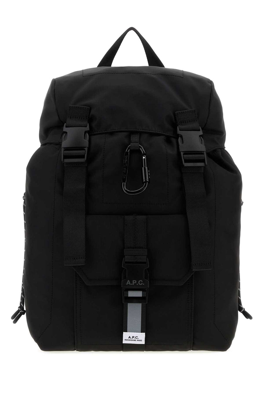 A.P.C. Exterior: 100% Fabric backpack in black