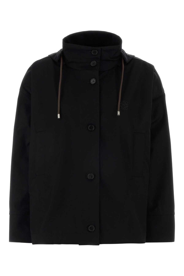 Loewe Jacket 90% Cotton jacket in black