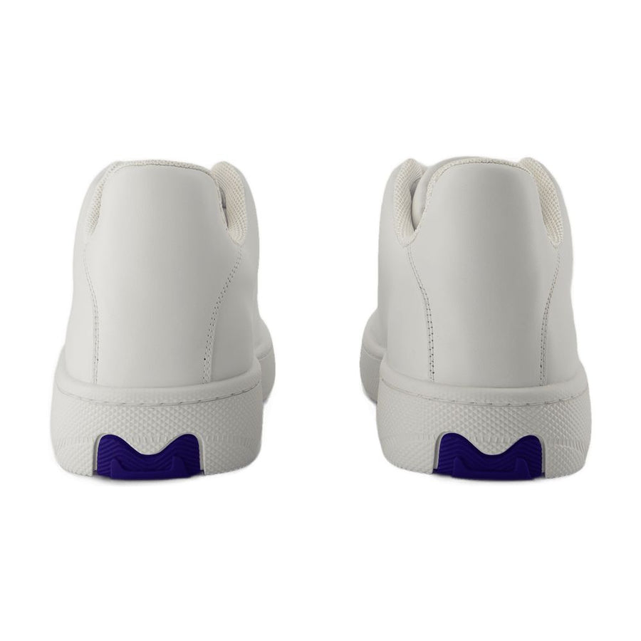Burberry Calfskin sneaker in white