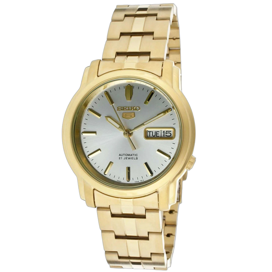 Seiko Stainless steel case watch in gold