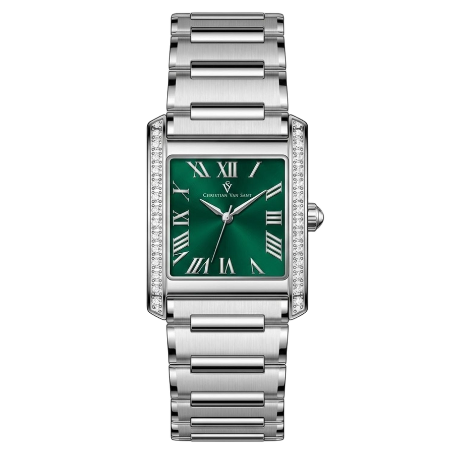Christian Van Sant watch in green