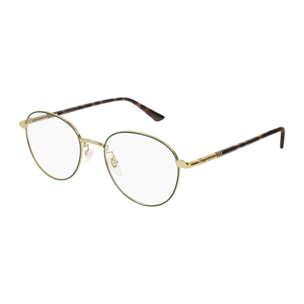 Gucci eyeglasses in gold