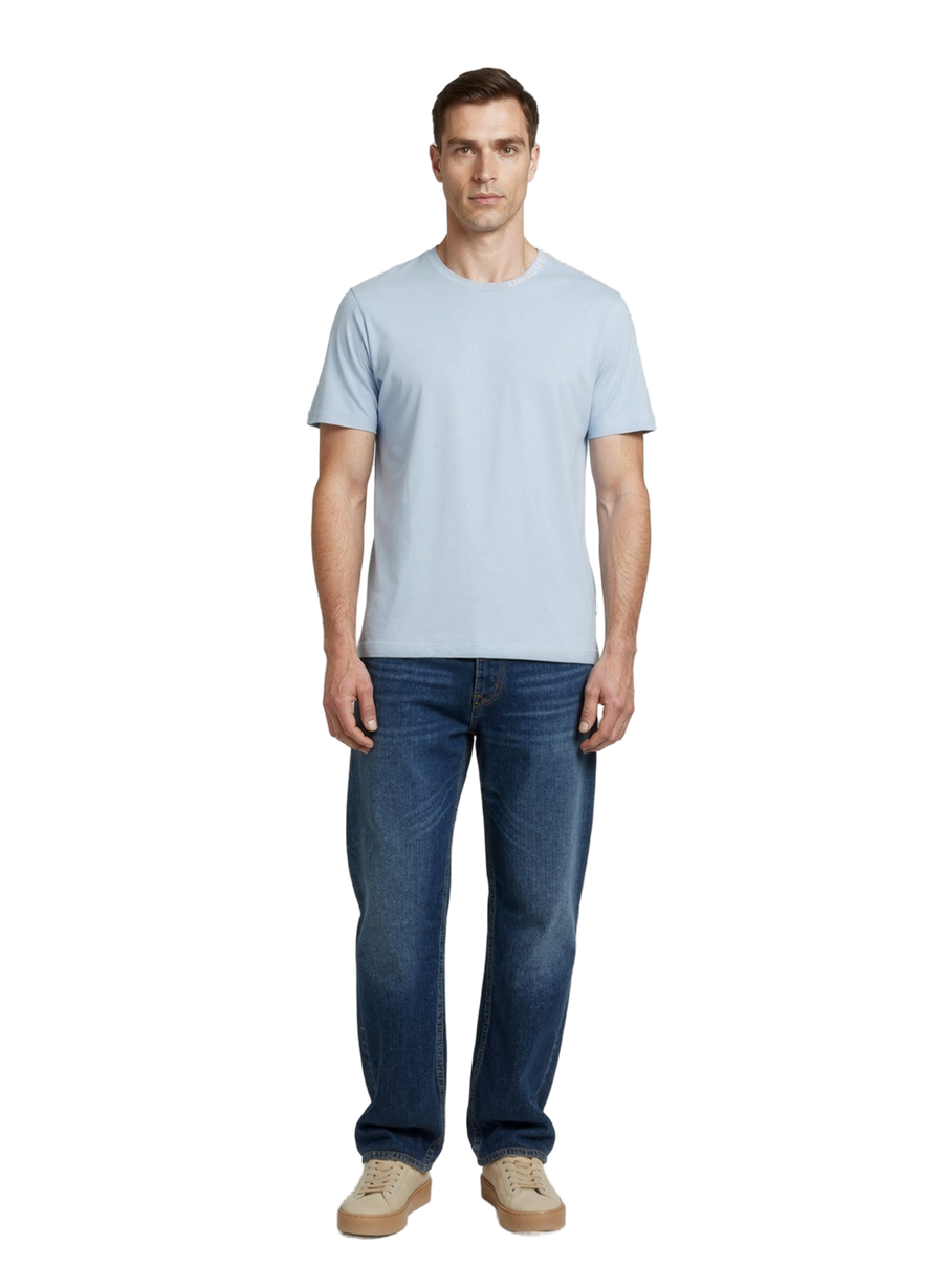 Bicolor Cotton T-Shirt