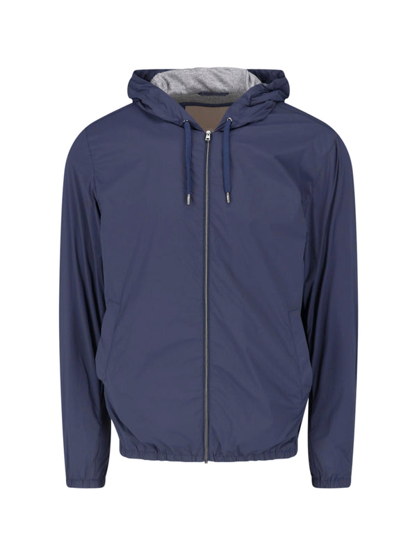Herno 86% Polyamide jacket in navy