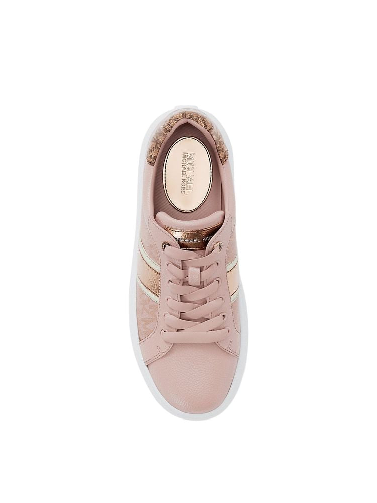 Michael Kors Polyurethane blend sneakers in powder blush