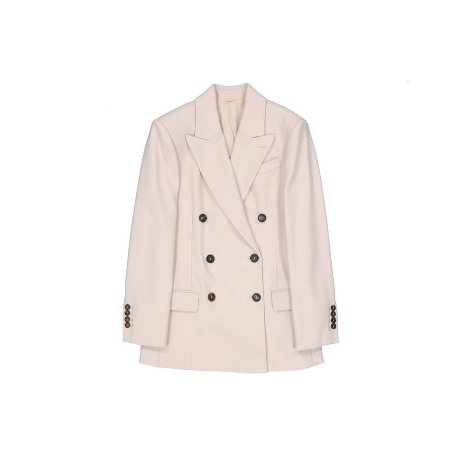 Brunello Cucinelli 76% Virgin wool blazer in beige