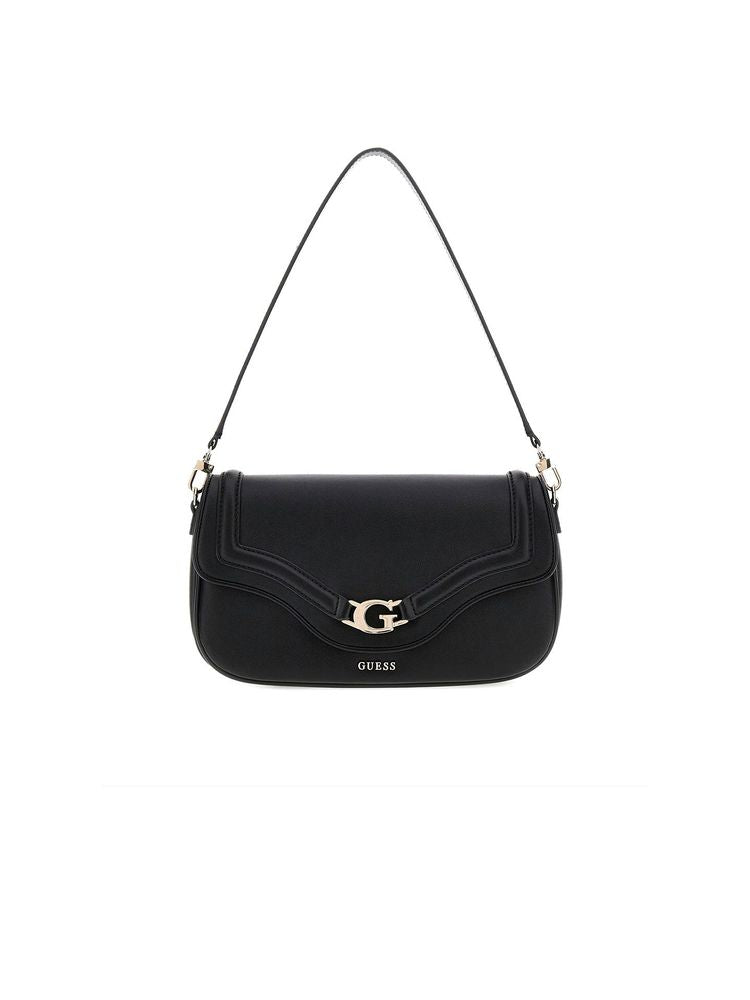 Guess 100% Polyurethane shoulder bag in black