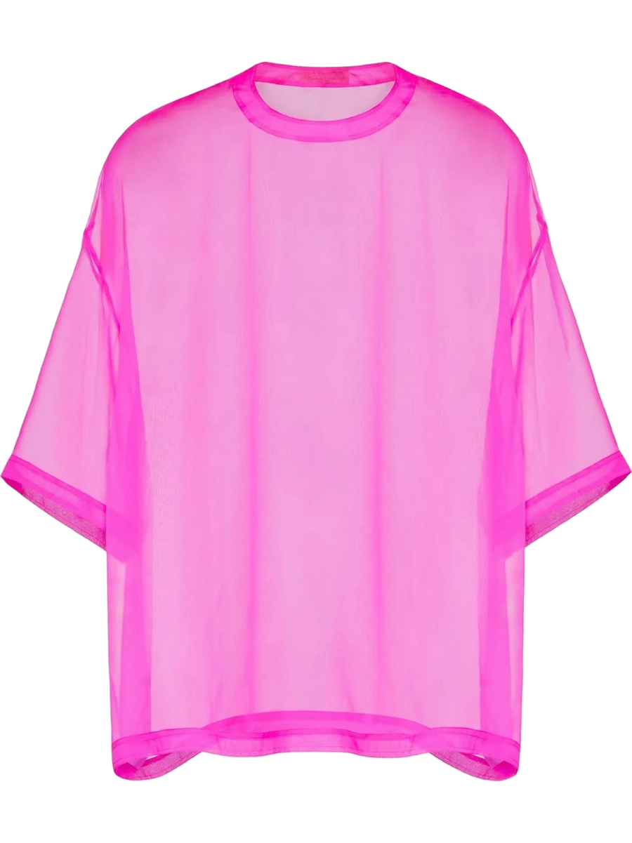 Valentino Silk t-shirt in pink