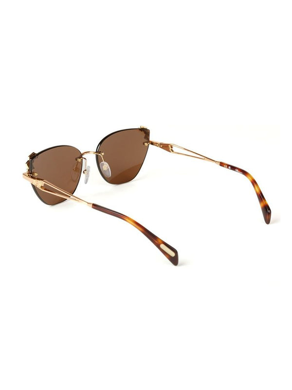 Blumarine SBM230S Metal sunglasses in gold