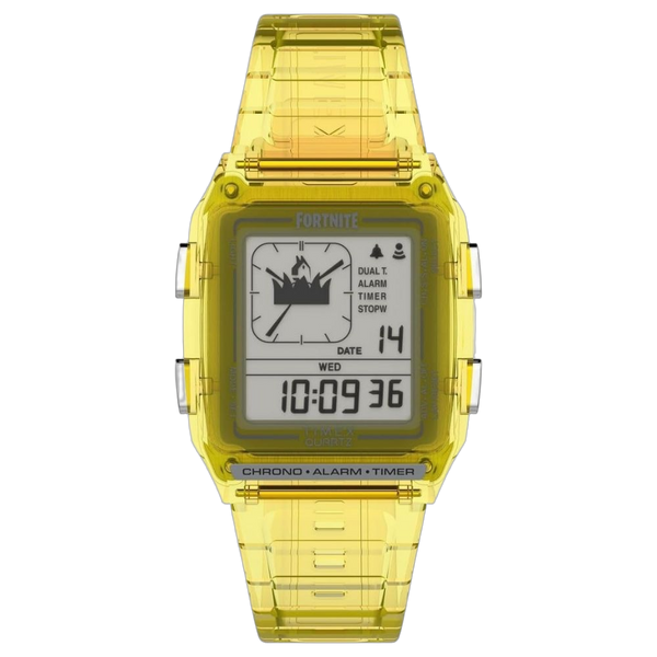 Timex Resin case watch in yellow