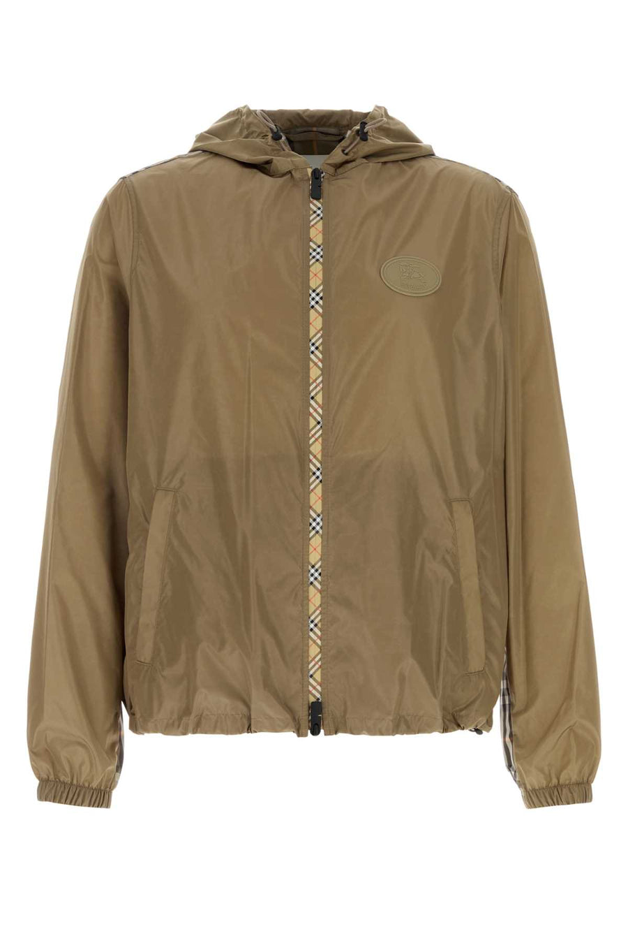 Burberry 100% Nylon jacket in brown