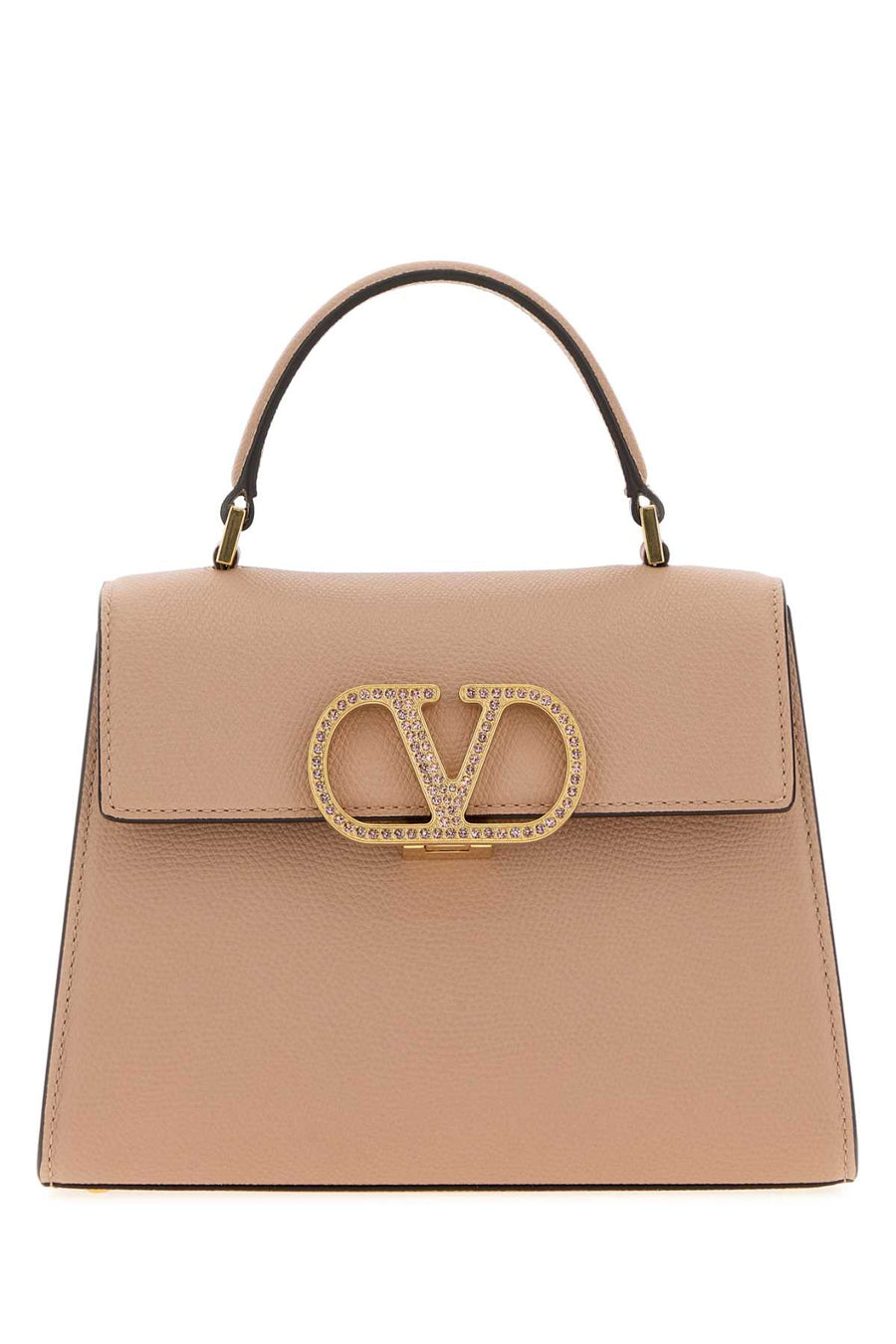 Powder Pink Leather Small Vsling Handbag Rosecannellevintage Borse A Mano