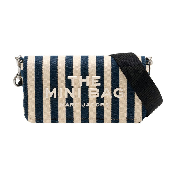 Marc Jacobs Cotton crossbody bag in navy