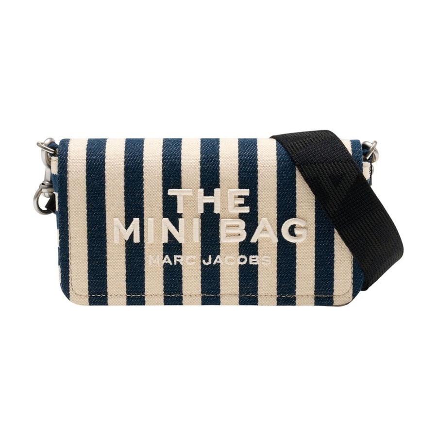 Marc Jacobs Cotton crossbody bag in navy