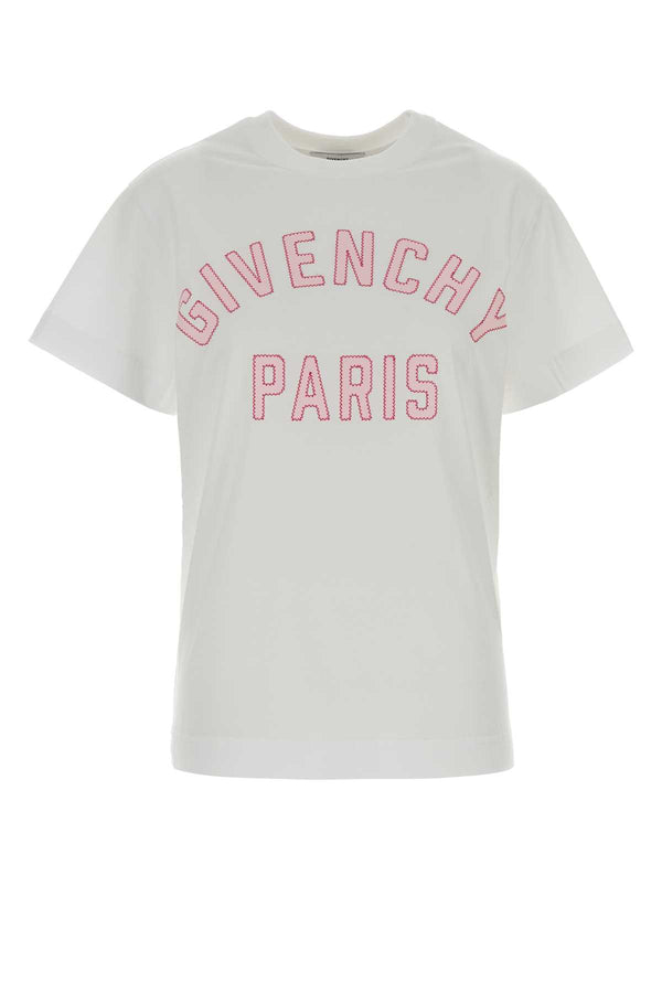 White Cotton T-Shirt Exterior