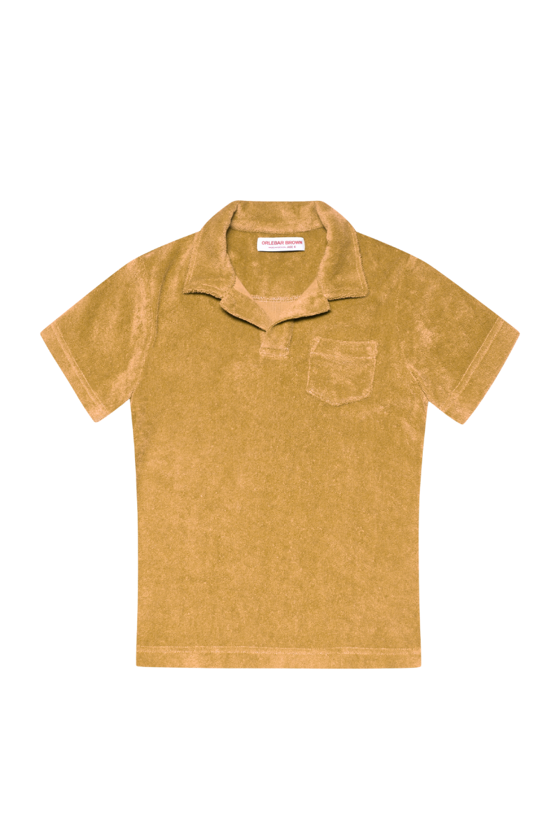 Orlebar Brown 100% cotton shirt in brown