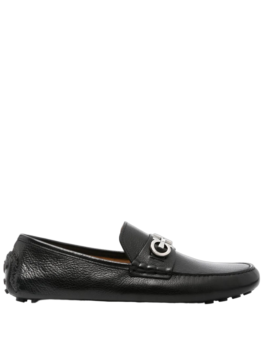 Ferragamo Calf leather loafer in black