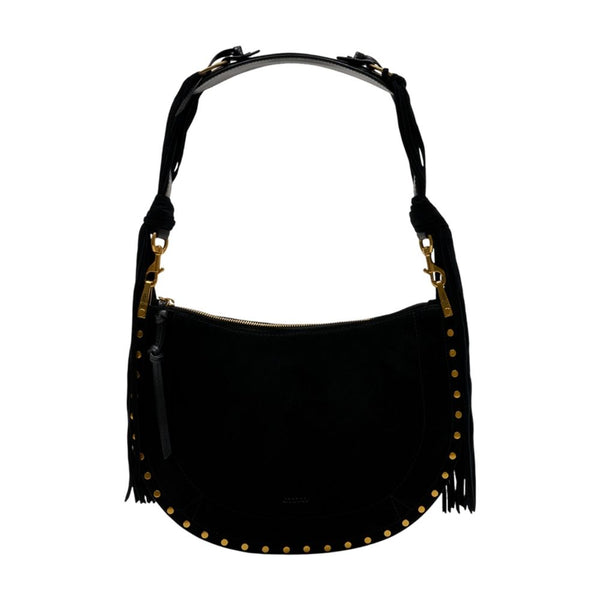 Isabel Marant calfskin shoulder bag in black