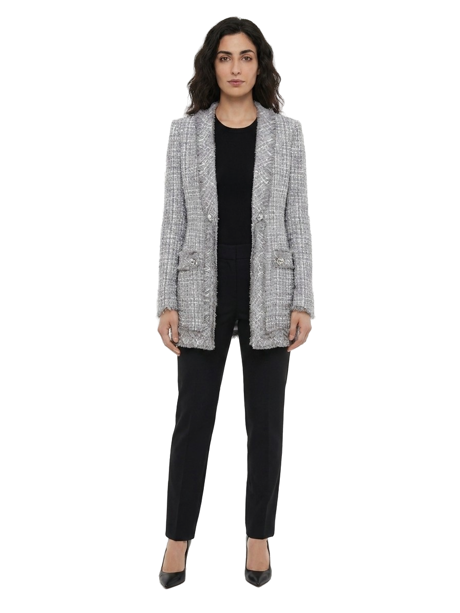 Multicolor Cotton Blazer Clothing