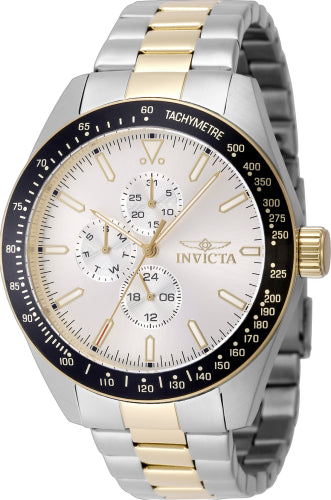 Invicta Stainless steel case and bracelet watch in silver