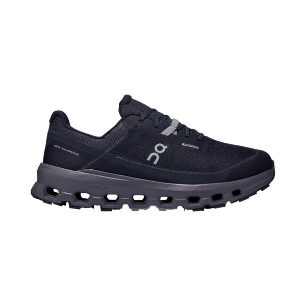 On 100% Recycled Polyester (upper and lining) sneaker in black