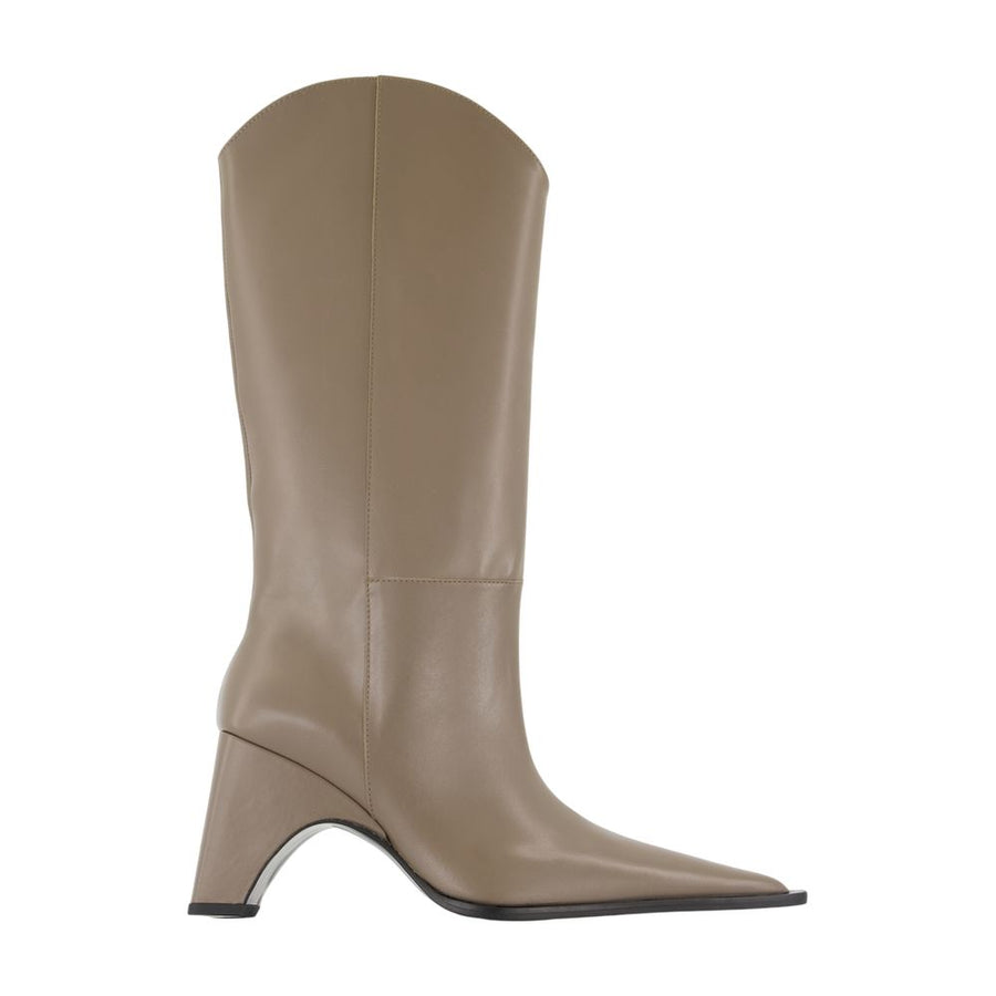 Coperni calfskin boot in brown
