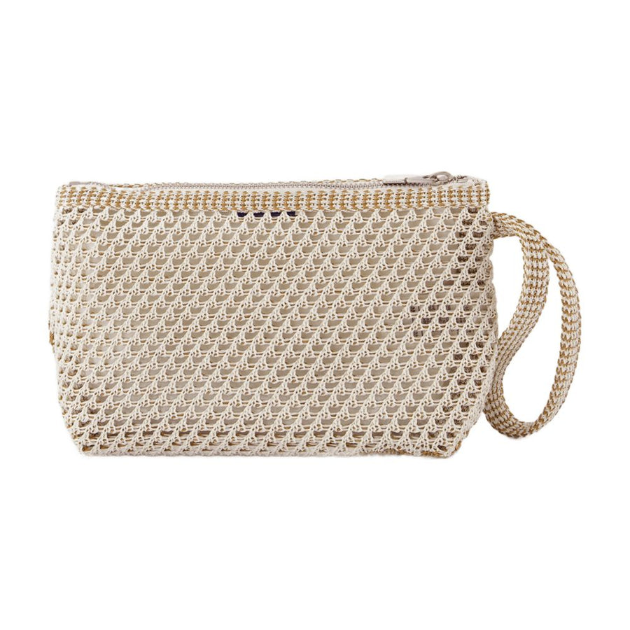 Burberry Cotton pouch in white