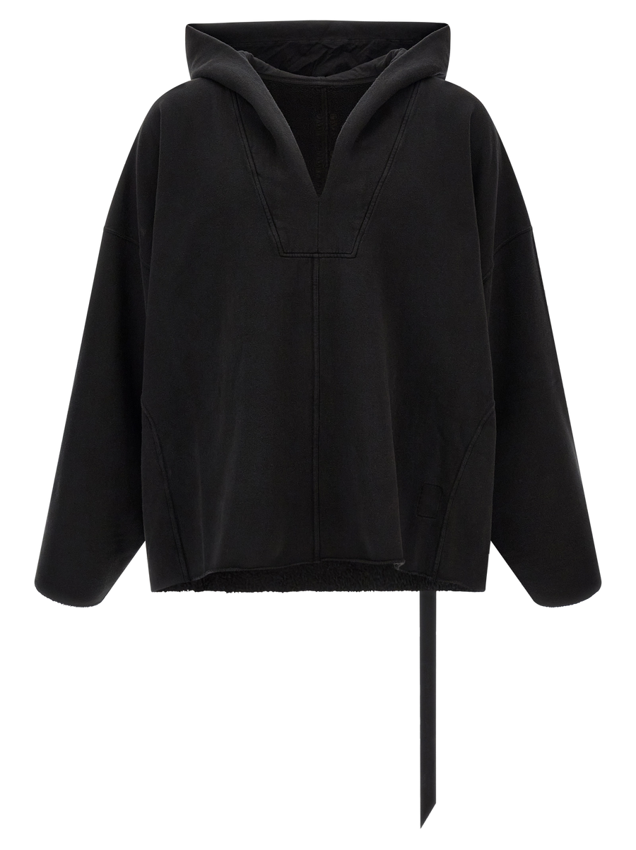 Black Cotton Sweatshirt Clothing